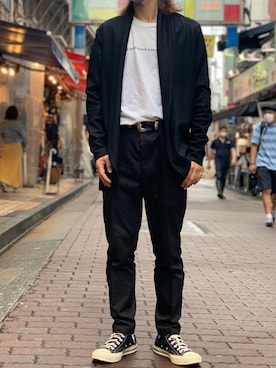 「ON THE TURF（オンザターフ）のアイテム」を使った、kantaさん（メンズ・165cm）の秋コーディネート