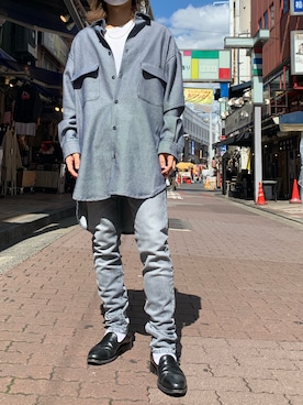 「SCOTCH&SODA（スコッチアンドソーダ）のアイテム（パンツ）」を使った、kantaさん（メンズ・165cm）の秋コーディネート