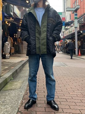 「B'2nd（ビーセカンド）のアイテム（ジャケット/アウター）」を使った、kantaさん（メンズ・165cm）の秋コーディネート