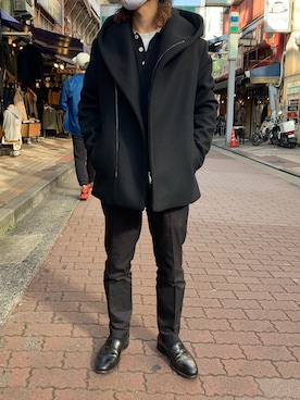 「ON THE TURF（オンザターフ）のアイテム」を使った、kantaさん（メンズ・165cm）の秋コーディネート