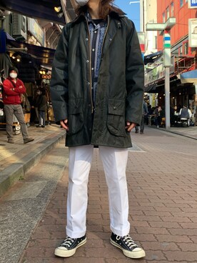 Barbour（バーブァー）の「BARBOUR (バブアー）BEDALE WAXED COTTON