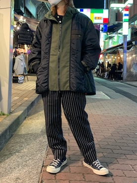 「B'2nd（ビーセカンド）のアイテム（ジャケット/アウター）」を使った、kantaさん（メンズ・165cm）の冬コーディネート