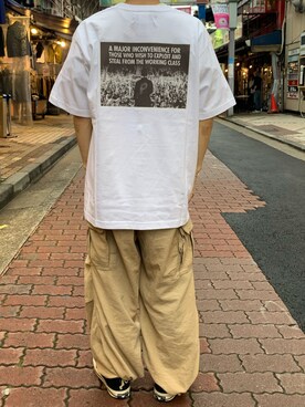 「POLIQUANT（ポリクアント）のアイテム」を使った、kantaさん（メンズ・165cm）の春コーディネート