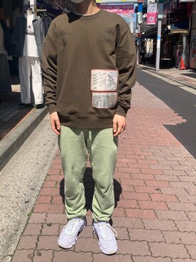 「POLIQUANT（ポリクアント）のアイテム」を使った、kantaさん（メンズ・165cm）の春コーディネート