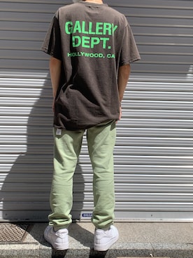 「GALLERY DEPT（ギャラリーデプト）のアイテム」を使った、kantaさん（メンズ・165cm）の春コーディネート