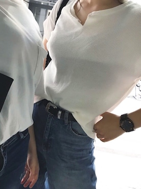 Kunishige Satokoさん（レディース・162cm）の夏コーディネート