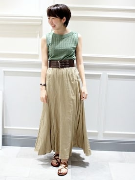 marinaさん（レディース・167cm）の夏コーディネート