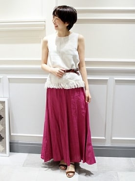 marinaさん（レディース・167cm）の夏コーディネート