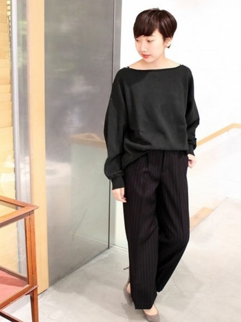 plage（プラージュ）の「製品染め裏毛Bigプルオーバー◇（Tシャツ