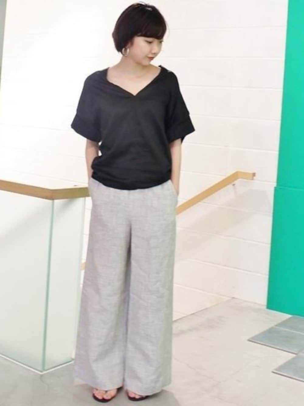 plage（プラージュ）の「コットンワッシャーサテンブラウス◇（シャツ