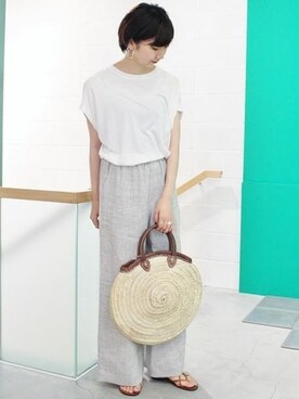 marinaさん（レディース・167cm）の夏コーディネート