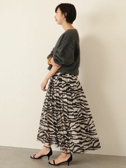 plage（プラージュ）の「Fur ボリューム袖プルオーバー