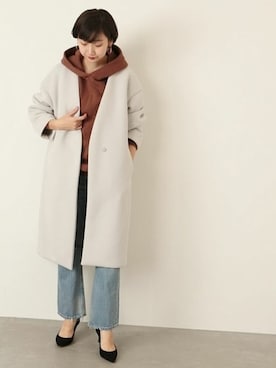 「Citizens of humanity（シチズンズオブヒューマニティー）のアイテム」を使った、marinaさん（レディース・167cm）の秋コーディネート