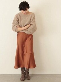 plage（プラージュ）の「Fur ボリューム袖プルオーバー◇（ニット