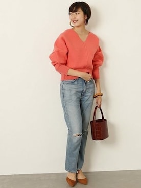 「Citizens of humanity（シチズンズオブヒューマニティー）のアイテム」を使った、marinaさん（レディース・167cm）の秋コーディネート