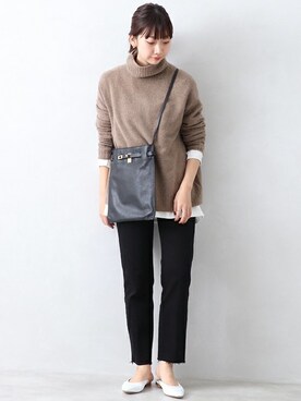 marinaさん（レディース・167cm）の冬コーディネート