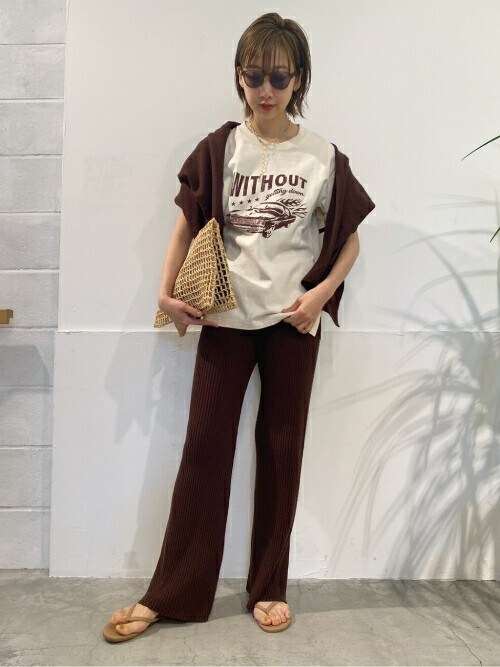 Plage【R’IAM】シルクネップポンチョプルオーバー plage（プラージュ）の「【R'IAM】シルクネップポンチョプルオーバー
