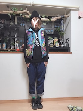 「ボヘミアンズ」｜「アイテム（帽子）」を使った、ゆきねぇ★さん（レディース・156cm）の春コーディネート