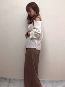 「アベイル」｜「アイテム（セットアップ）」を使った、sae ⋆❁𖥧ܾ☼さん（レディース・161cm）の春コーディネート