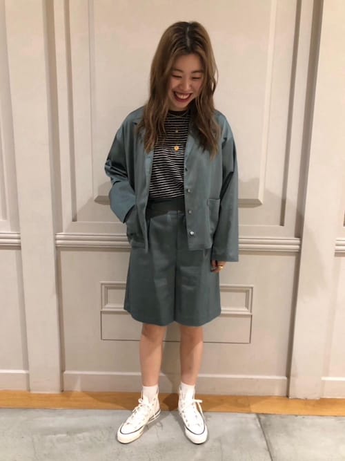 ビューティ ユース ユナイテッドアローズ みなとみらい店hana Watabeさんのスニーカーを使ったコーディネート Zozotown