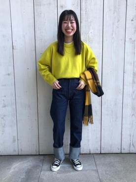 Hana Watabeさん(レディース・160cm)の秋コーディネート