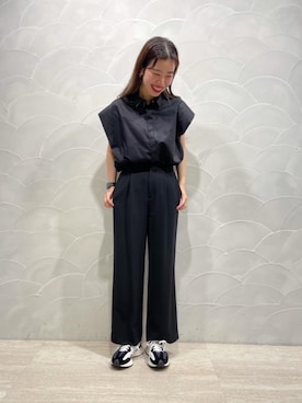 Hana Watabeさん(レディース・160cm)の夏コーディネート