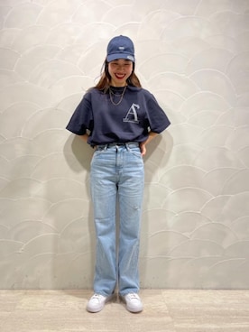 Hana Watabeさん(レディース・160cm)の夏コーディネート