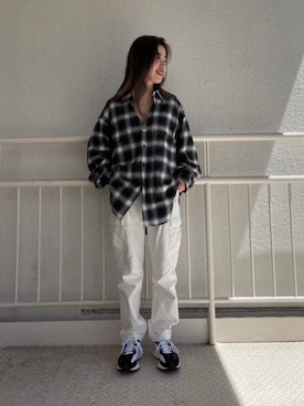 Hana Watabeさん(レディース・160cm)の夏コーディネート