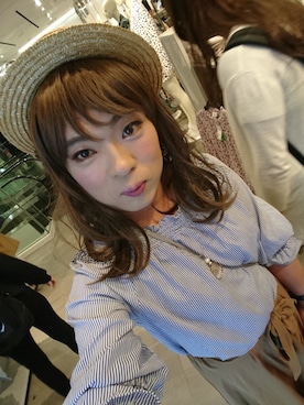 「grove（グローブ）のアイテム（ネックレス）」を使った、愛優葉♂さん（メンズ・164cm）の春コーディネート