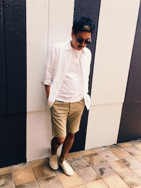 GRAND GLOBALアウトレットさん（メンズ・175cm）の夏コーディネート