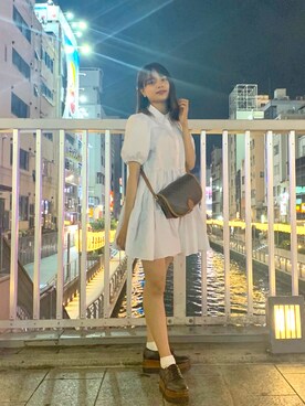 「アイテム（ワンピース/ドレス）」を使った、jonaさん（レディース・159cm・10代）の夏コーディネート