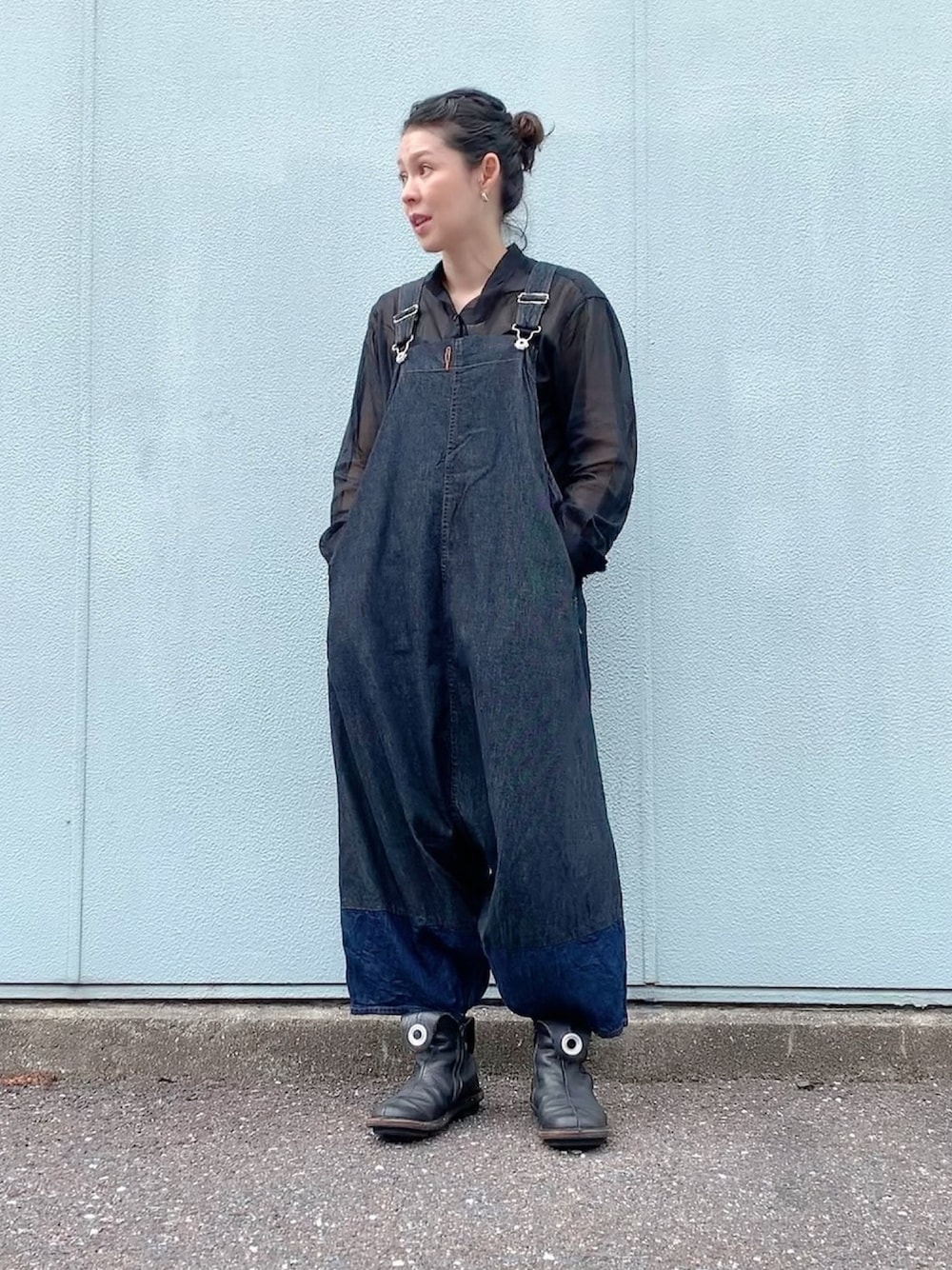 gommeのオールインワン・サロペットを使った人気ファッション