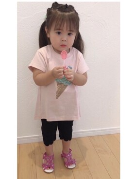 2歳女の子 のキッズ人気ファッションコーディネート 髪型 ロングヘアー Wear