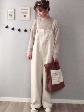 𝚢𝚞𝚖𝚒𝚗𝚌𝚘.𓈒𓆸さん(レディース・154cm)の冬コーディネート
