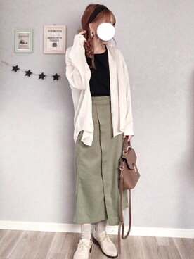 𝚢𝚞𝚖𝚒𝚗𝚌𝚘.𓈒𓆸さん(レディース・154cm)の春コーディネート