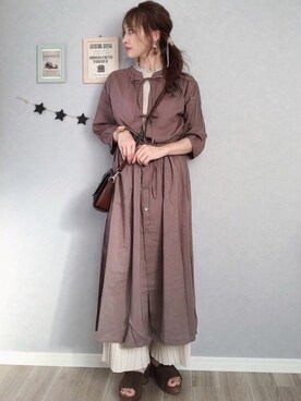 𝚢𝚞𝚖𝚒𝚗𝚌𝚘.𓈒𓆸さん（レディース・154cm）の夏コーディネート