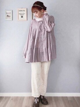 𝚢𝚞𝚖𝚒𝚗𝚌𝚘.𓈒𓆸さんのコーディネート