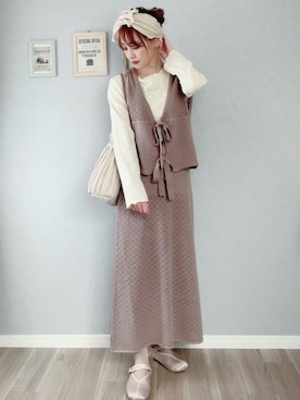 𝚢𝚞𝚖𝚒𝚗𝚌𝚘.𓈒𓆸さんのコーディネート