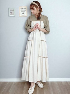 𝚢𝚞𝚖𝚒𝚗𝚌𝚘.𓈒𓆸さんのコーディネート