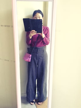 「IENA SLOBE」｜菊さんさん（レディース・154cm）の春コーディネート