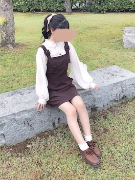 「pairpair」｜お月 ⸝⋆さん（レディース・160cm）の秋コーディネート