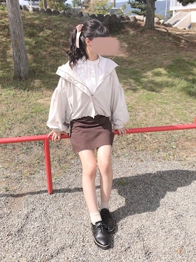 「ヴァニーユー」｜お月 ⸝⋆さん（レディース・160cm）の秋コーディネート