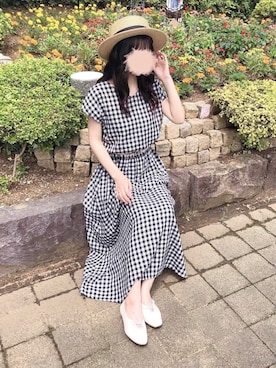 お月 ⸝⋆さん(レディース・160cm)の夏コーディネート