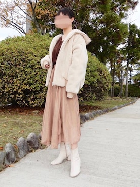 「CIENA（シエナ）のアイテム（ジャケット/アウター）」を使った、お月 ⸝⋆さん（レディース・160cm）の秋コーディネート