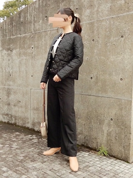 「amel（エイメル）のアイテム」を使った、お月 ⸝⋆さん（レディース・160cm）の冬コーディネート