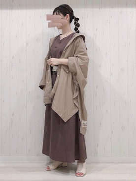 「tiptop（ティップトップ）のアイテム（シューズ）」を使った、お月 ⸝⋆さん（レディース・160cm）の春コーディネート