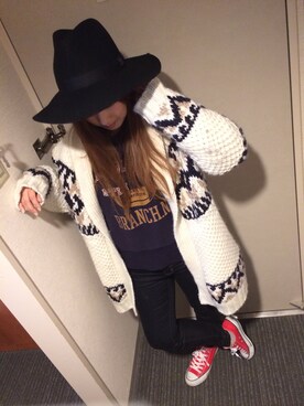 azuさん（レディース・154cm）の冬コーディネート