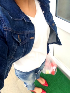 azuさん（レディース・154cm）の春コーディネート