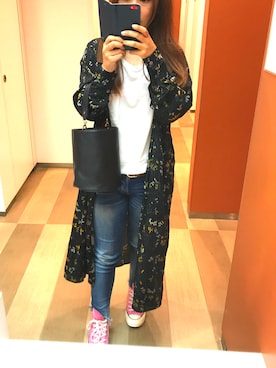 azuさん（レディース・154cm）の秋コーディネート