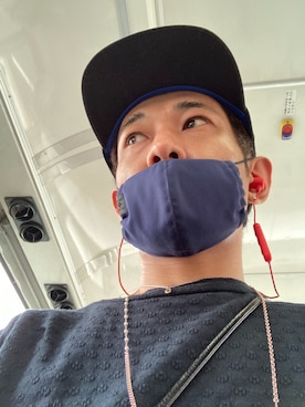 「Atease（アティース）のアイテム（アクセサリー）」を使った、kosukeさん（メンズ・173cm）の夏コーディネート